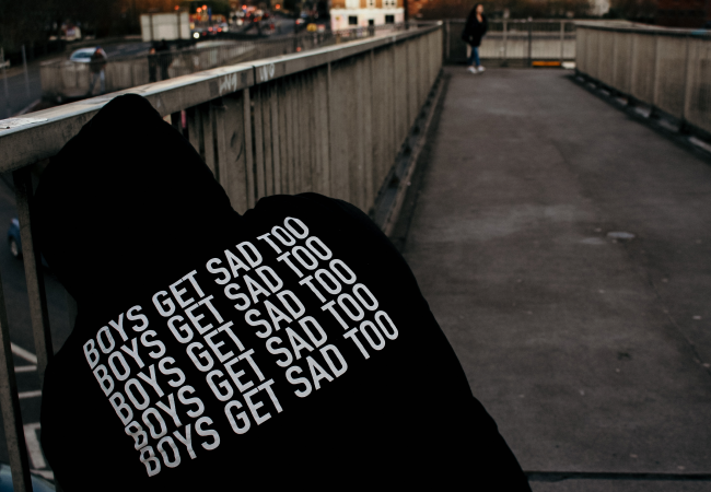 Boys get sad too