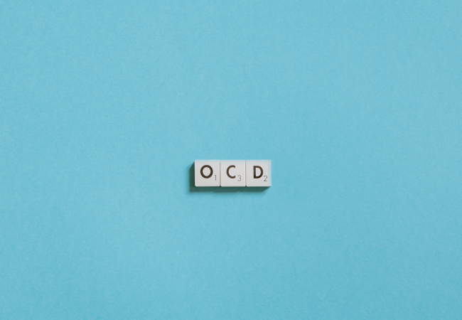 OCD letters from a scrabble game