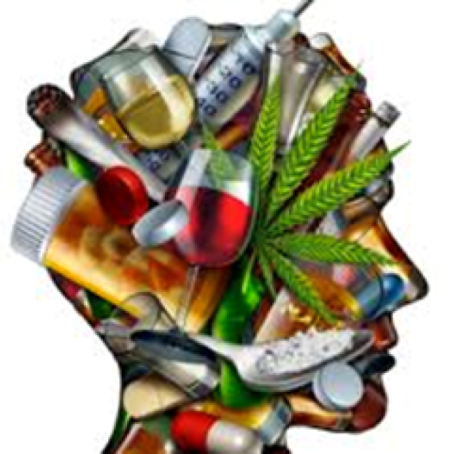 marijuana, alcohol, pills, cocaine
